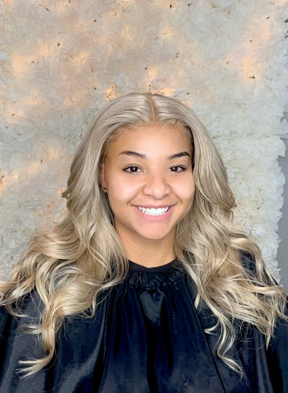 Front lace wig -blonde wig collection